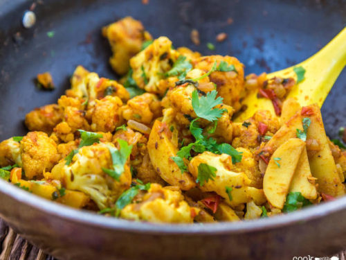 Aloo Gobi (Curried Cauliflower and Potatoes)