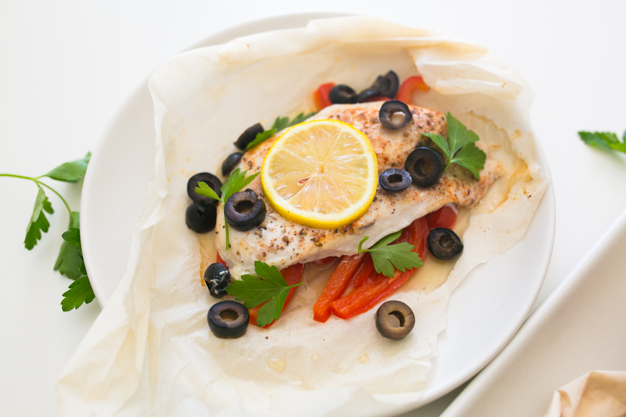 Mediterranean Chicken Breast Packets